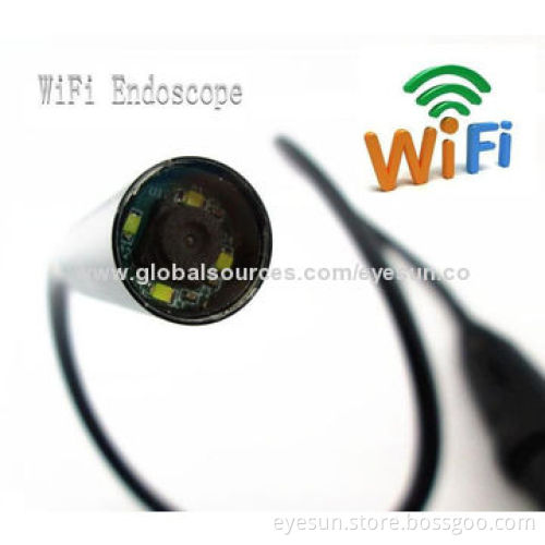 Wi-Fi Endoscope Waterproof Camera, Can Connect with Smartphone, Tablet PC, Video/Picture Function